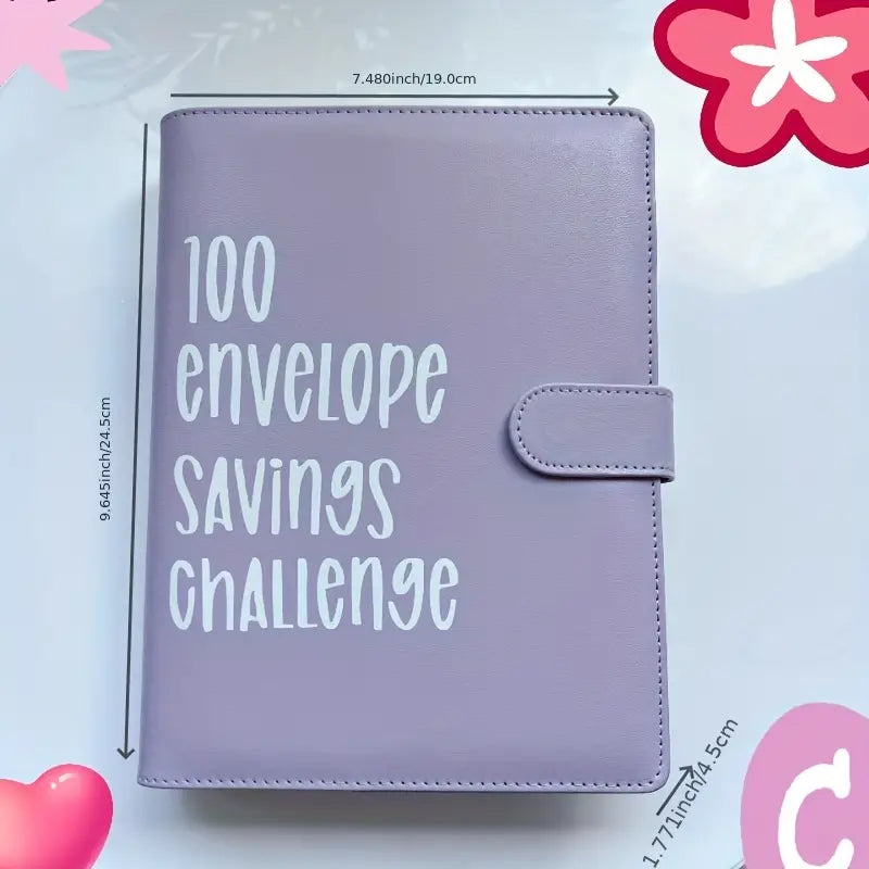 100 Envelope Savings Challenge Binder