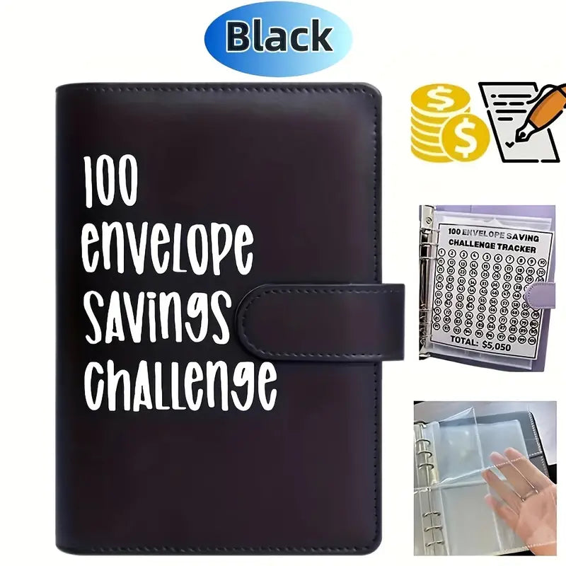 100 Envelope Savings Challenge Binder