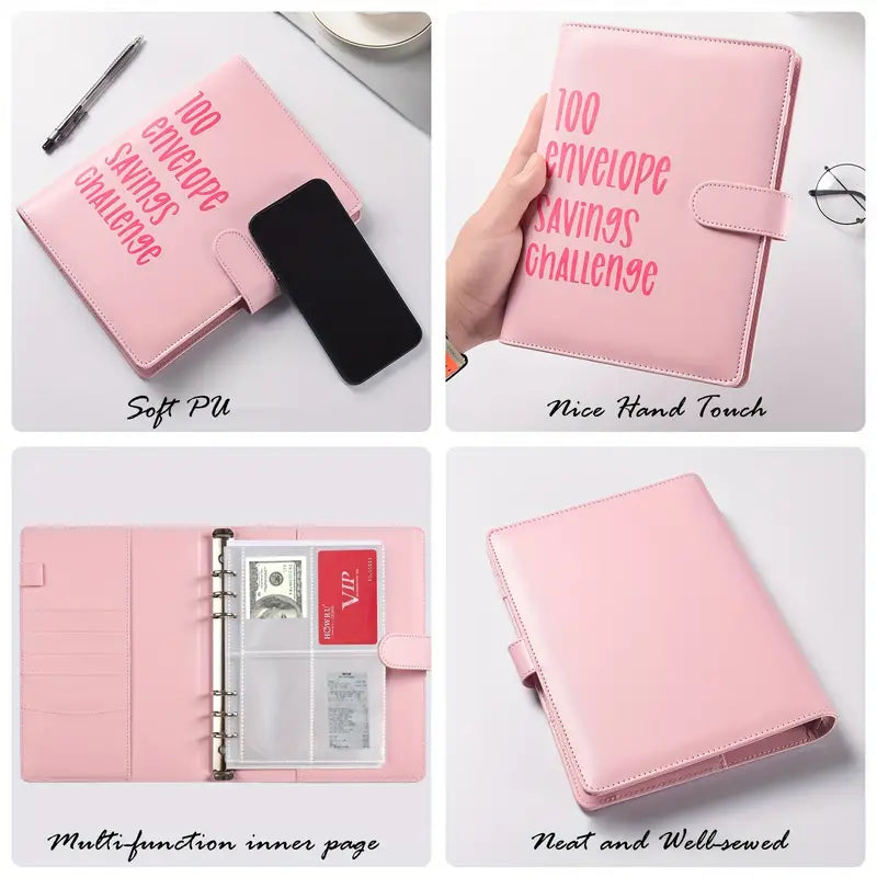 100 Envelope Savings Challenge Binder