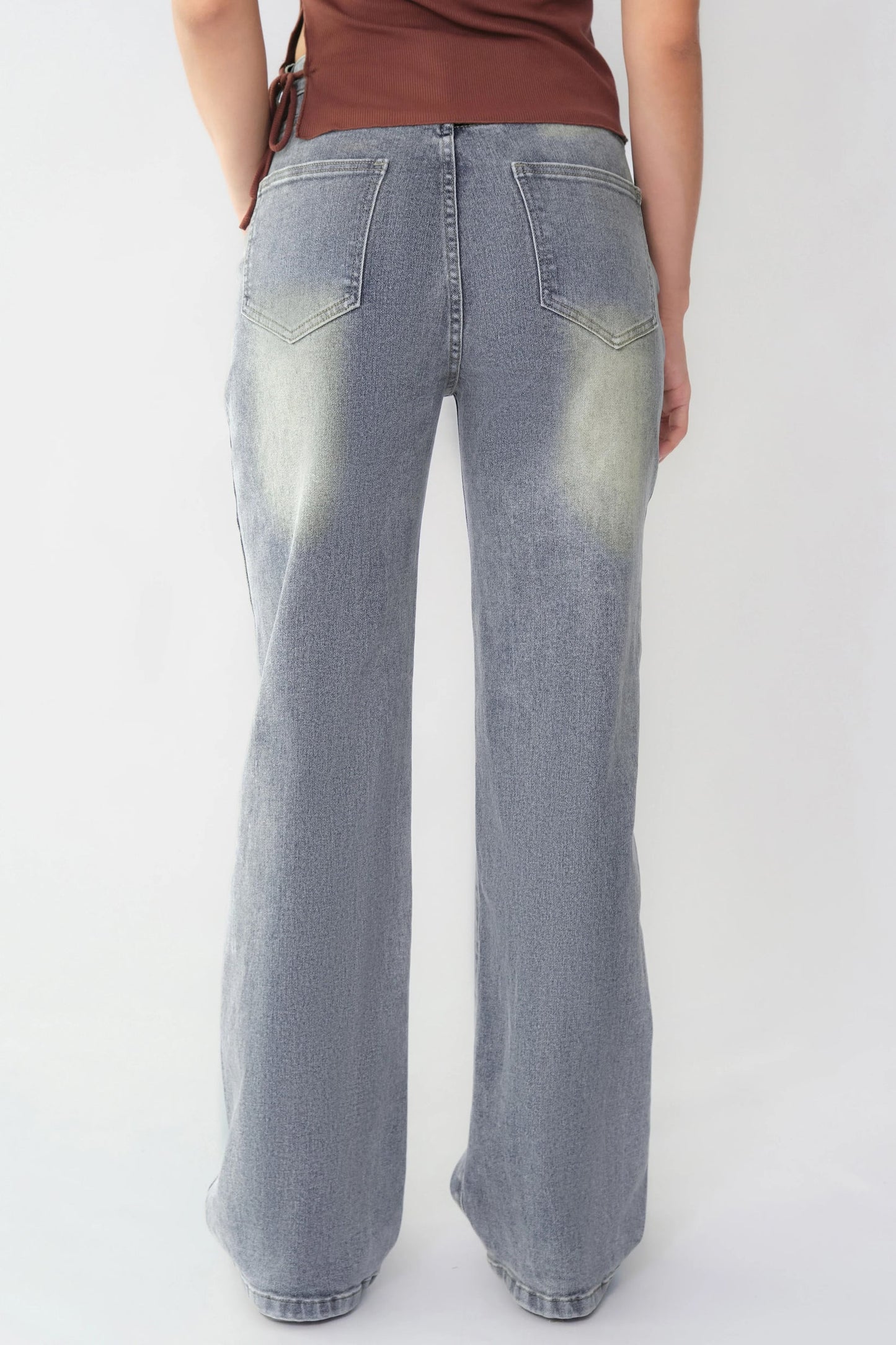 Casual Mid Rise Denim Jeans
