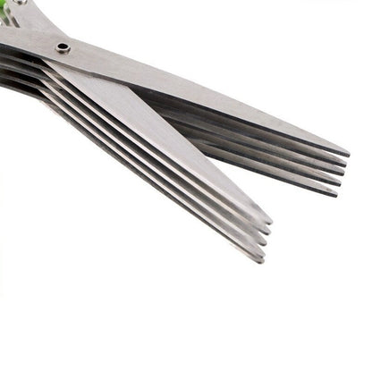 5 Blade Kitchen Salad Scissors