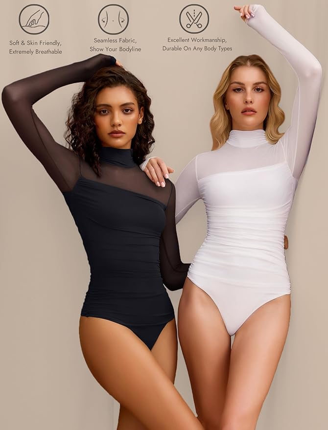 Sculpt Mesh Bodysuit