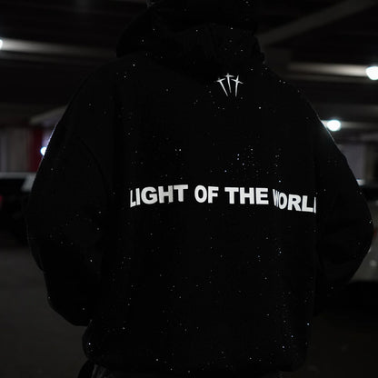 Jesus is the light Rhinestone hoodies