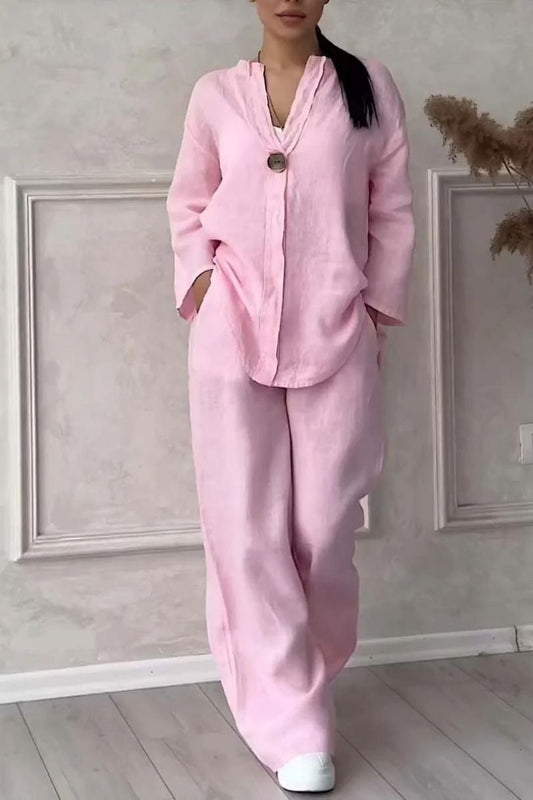 Alexa™ Linen two-piece set