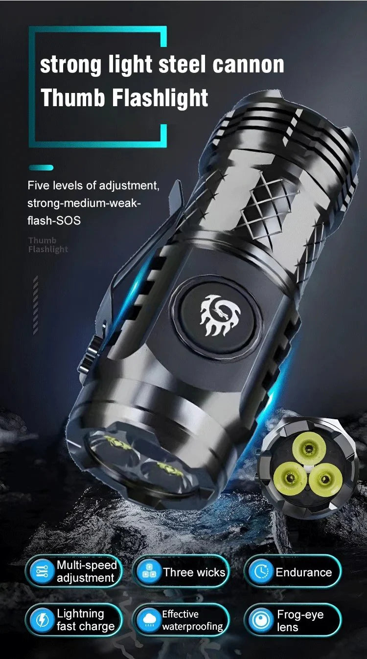 Three-Eyed Monster Flashlight